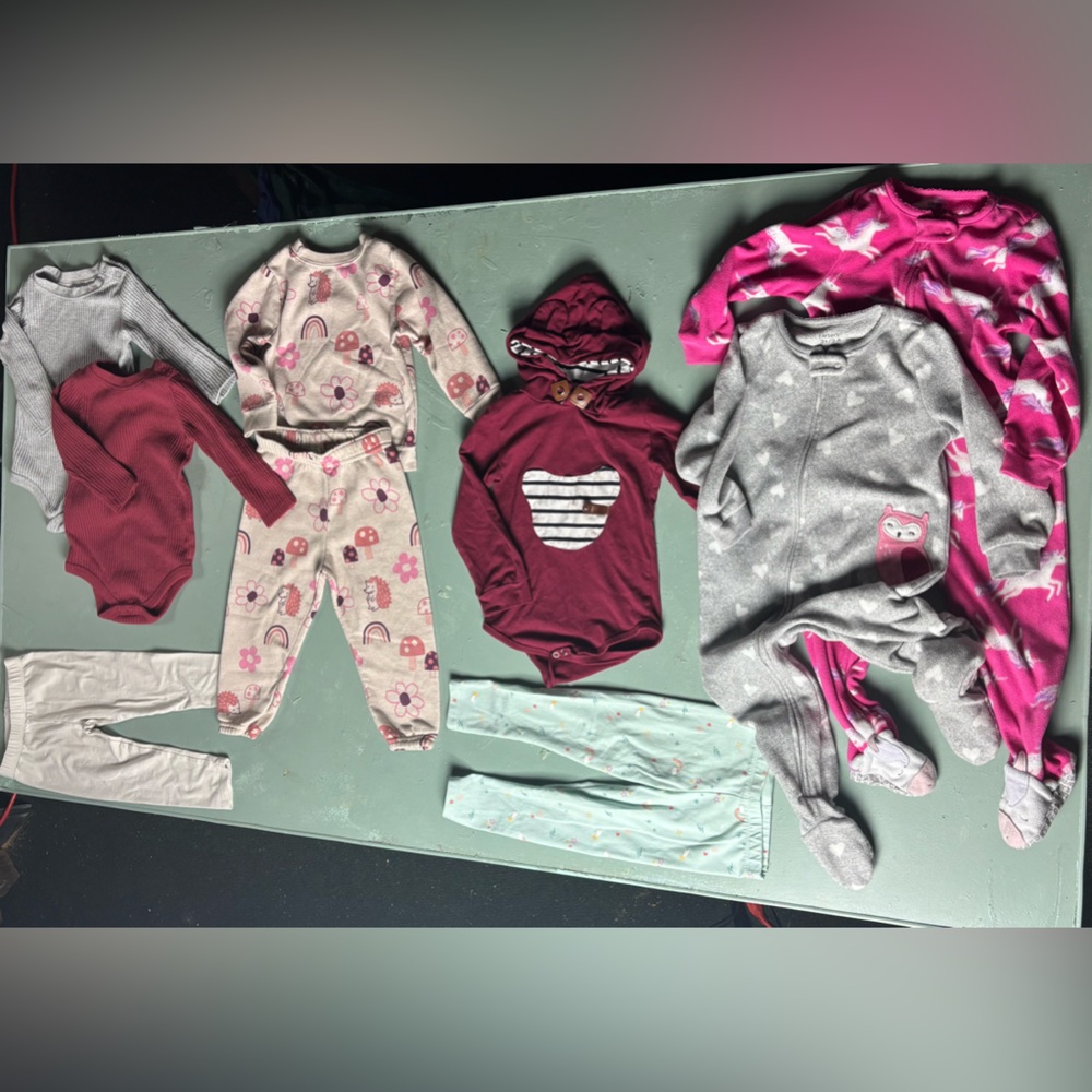 Lightly used good quality baby clothes!!